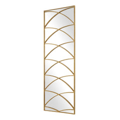 Crossed Up Gold Full Length Mirror - Ornate Home