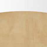 Crossman Blonde 60" Round Pedestal Dining Table - Ornate Home