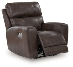 Crossplex Smoke Power Reclining Sofa, Loveseat and Recliner - Ornate Home