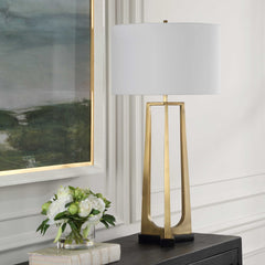 Crossroads Brass Table Lamp - Ornate Home