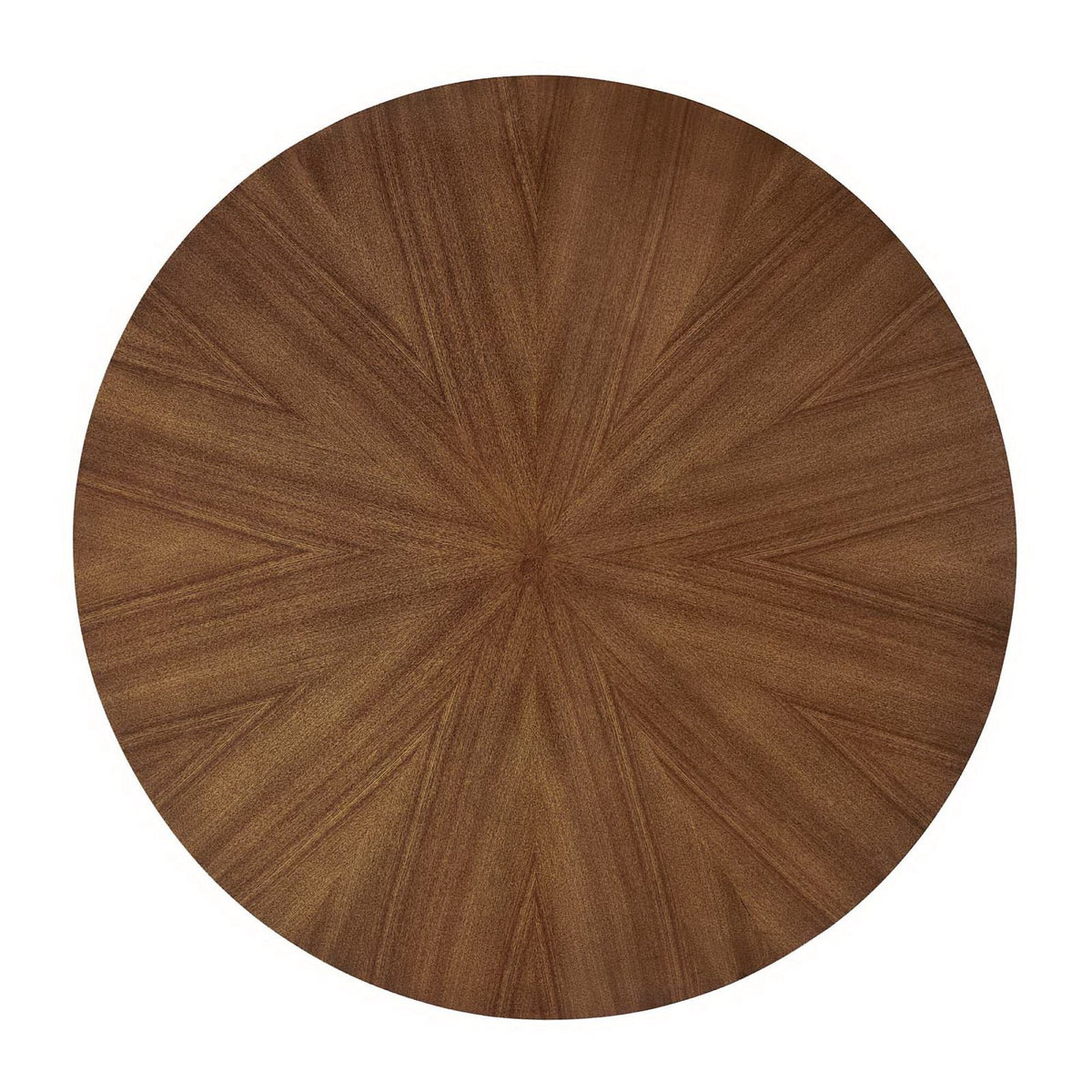 Crossroads Walnut 47" Round Wood Dining Table - Ornate Home