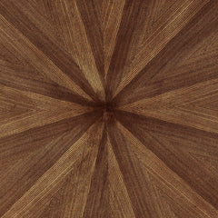 Crossroads Walnut 63" Oval Wood Dining Table - Ornate Home