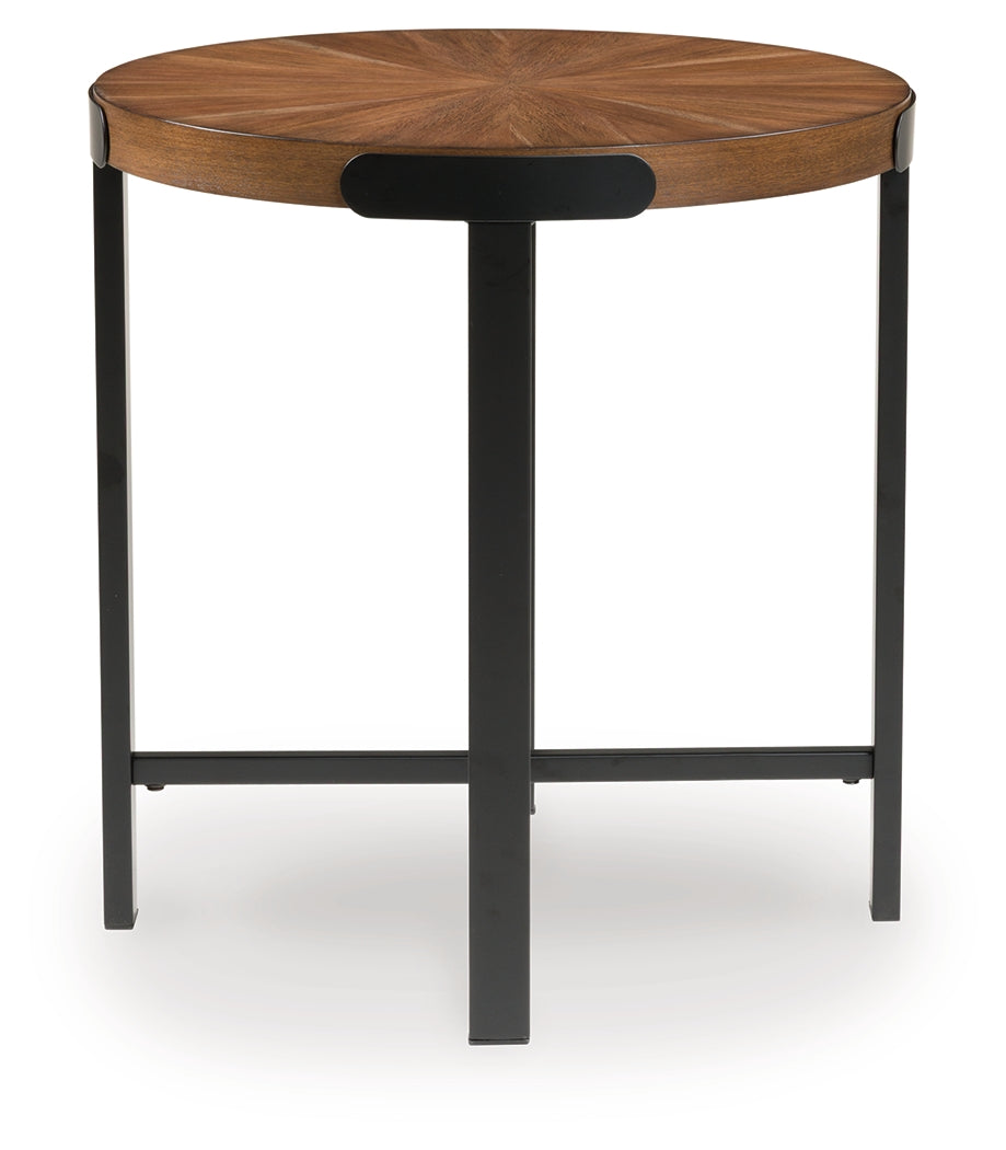 Crosstrail Brown Occasional Table Set (Set of 3) (Online Special Price) - Ornate Home