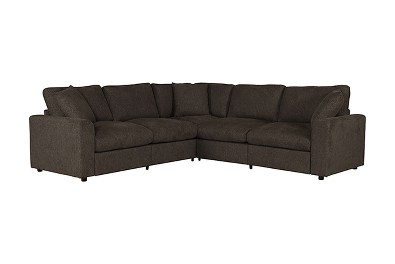 Crowle Dark Gray Sectional - Ornate Home