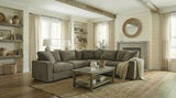 Crowle Light Brown Sectional