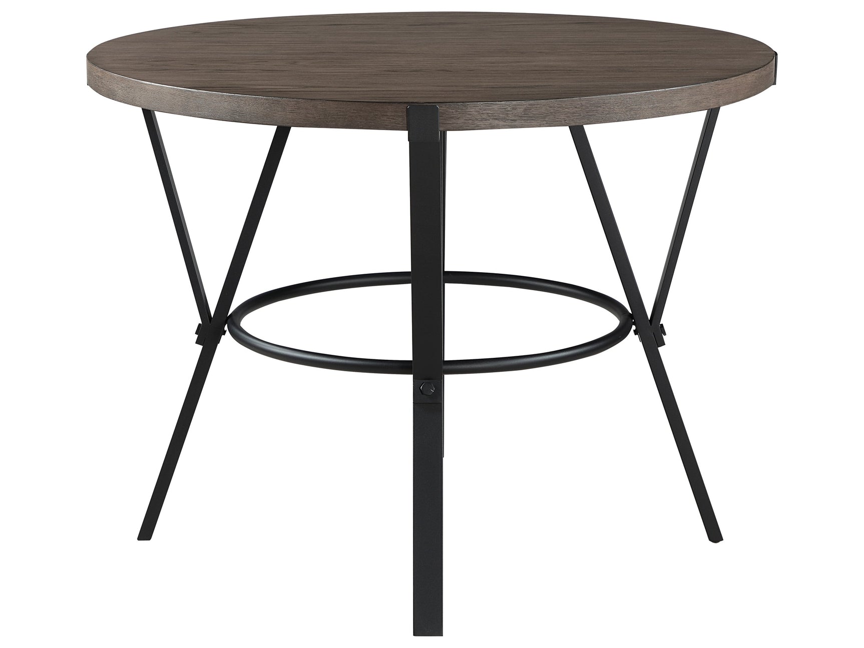 Crowley Brown/Black Counter Height Table - Ornate Home