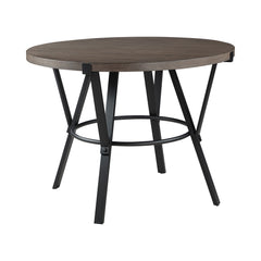 Crowley Brown/Black Counter Height Table - Ornate Home