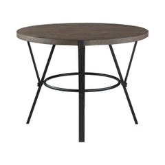 Crowley Brown/Black Counter Height Table - Ornate Home