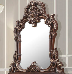 Crown Heritage Cherry/Gold Highlights Mirror / HD-998 - Ornate Home