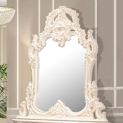 Crown Heritage Ivory/Gold Highlights Mirror / HD-998 - Ornate Home