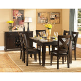 Crown Point Warm Merlot Dining Table - Ornate Home