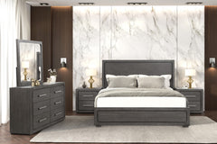 Crowthorne Warm Gray Eastern King Bed - Ornate Home