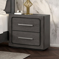 Crowthorne Warm Gray Queen 5 Piece Bedroom Set w/2 Nightstands - Ornate Home