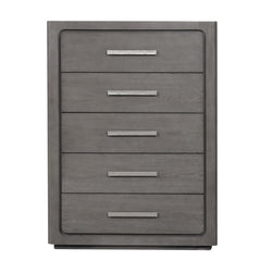 Crowthorne Warm Gray Queen 5 Piece Bedroom Set w/Chest - Ornate Home