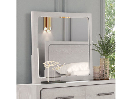 Crowthorne White Oak Mirror - Ornate Home