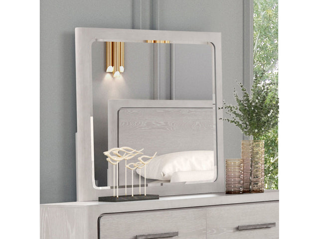 Crowthorne White Oak Mirror - Ornate Home