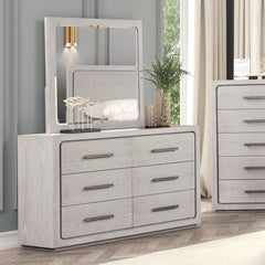 Crowthorne White Oak Queen 4 Piece Bedroom Set - Ornate Home