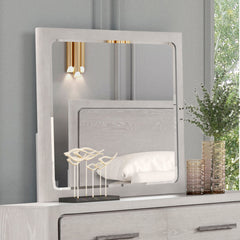 Crowthorne White Oak Queen 5 Piece Bedroom Set w/2 Nightstands - Ornate Home