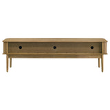 Croyden Weathered Natural 71-inch TV Stand Media Console - Ornate Home