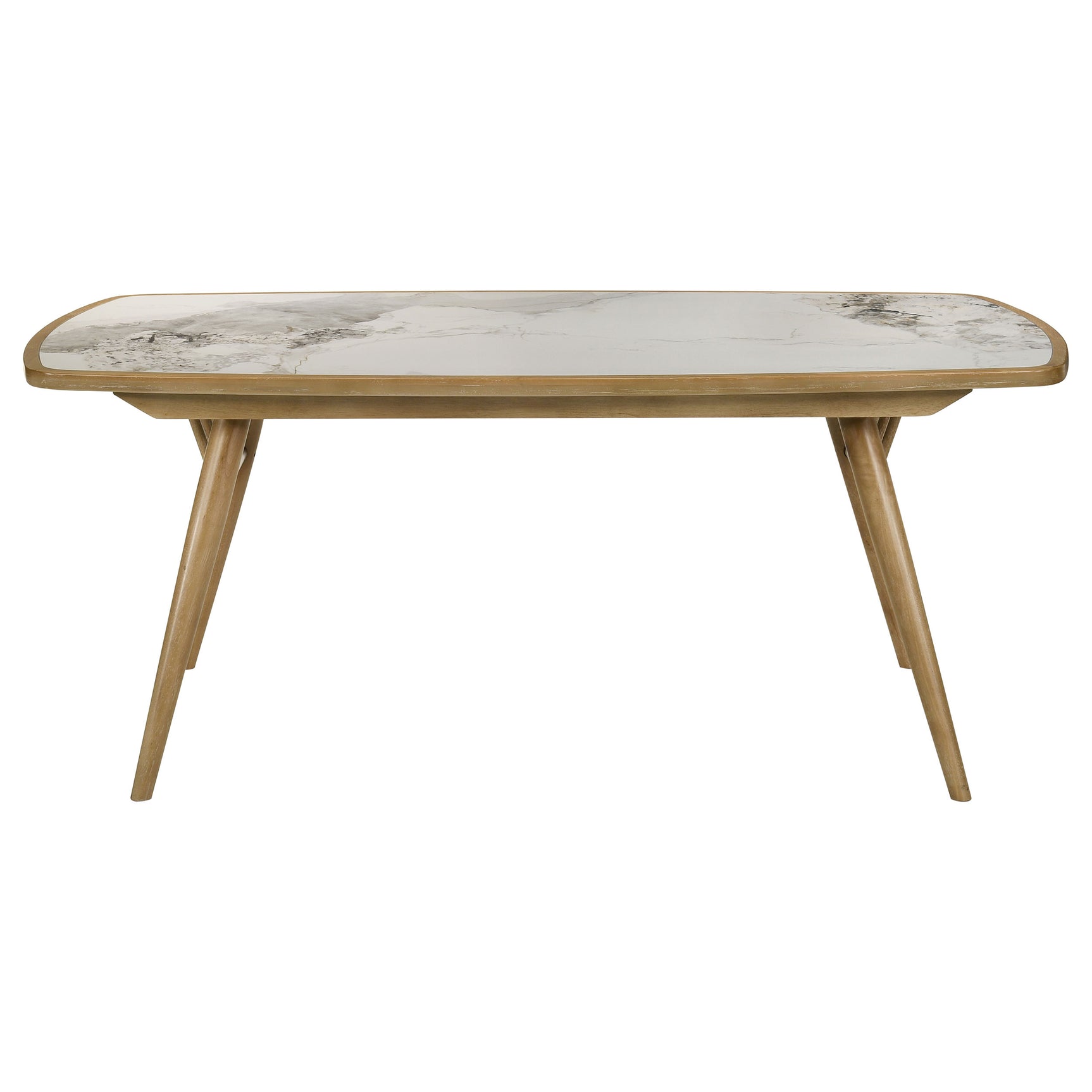 Croyden Weathered Natural 73-inch Rectangular Dining Table - Ornate Home