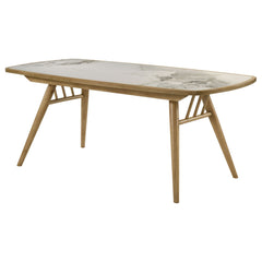 Croyden Weathered Natural 73-inch Rectangular Dining Table - Ornate Home