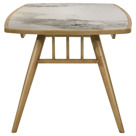 Croyden Weathered Natural 73-inch Rectangular Dining Table - Ornate Home