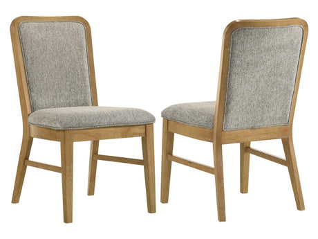 Croyden Weathered Natural Dining Side Chair (Set of 2) - Ornate Home