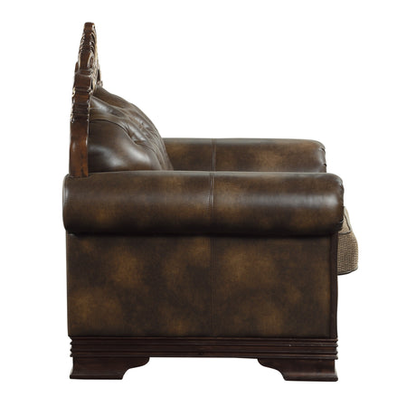 Croydon Brown Chair - Ornate Home