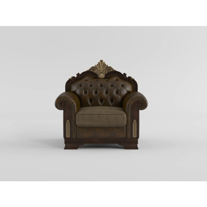 Croydon Brown Chair - Ornate Home