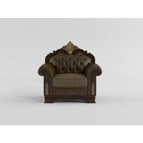 Croydon Brown Chair - Ornate Home