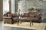 Croydon Brown Cocktail Table - Ornate Home