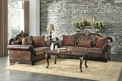 Croydon Brown Cocktail Table - Ornate Home