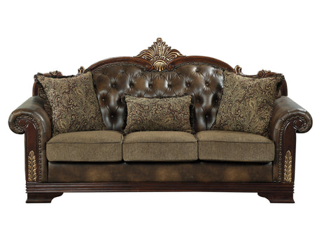 Croydon Brown Sofa - Ornate Home