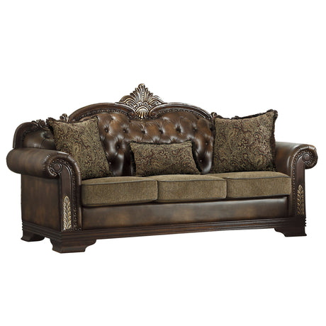 Croydon Brown Sofa - Ornate Home
