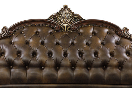 Croydon Brown Sofa - Ornate Home