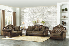 Croydon Brown Sofa - Ornate Home