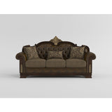 Croydon Brown Sofa - Ornate Home