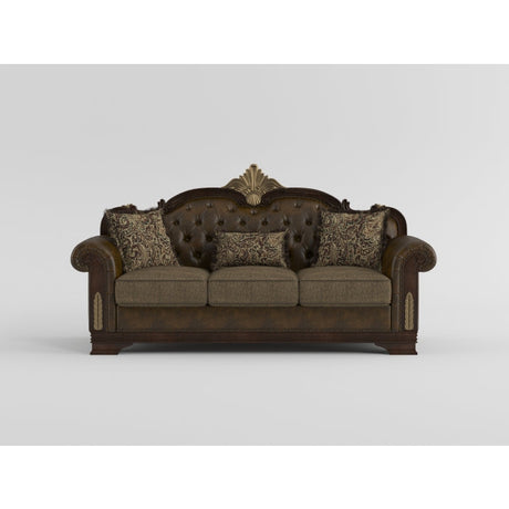 Croydon Brown Sofa - Ornate Home