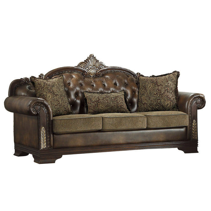 Croydon Brown Sofa - Ornate Home