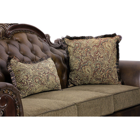 Croydon Brown Sofa - Ornate Home