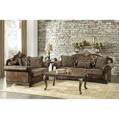 Croydon Brown Sofa - Ornate Home