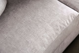 Croydon Light Gray Loveseat - Ornate Home