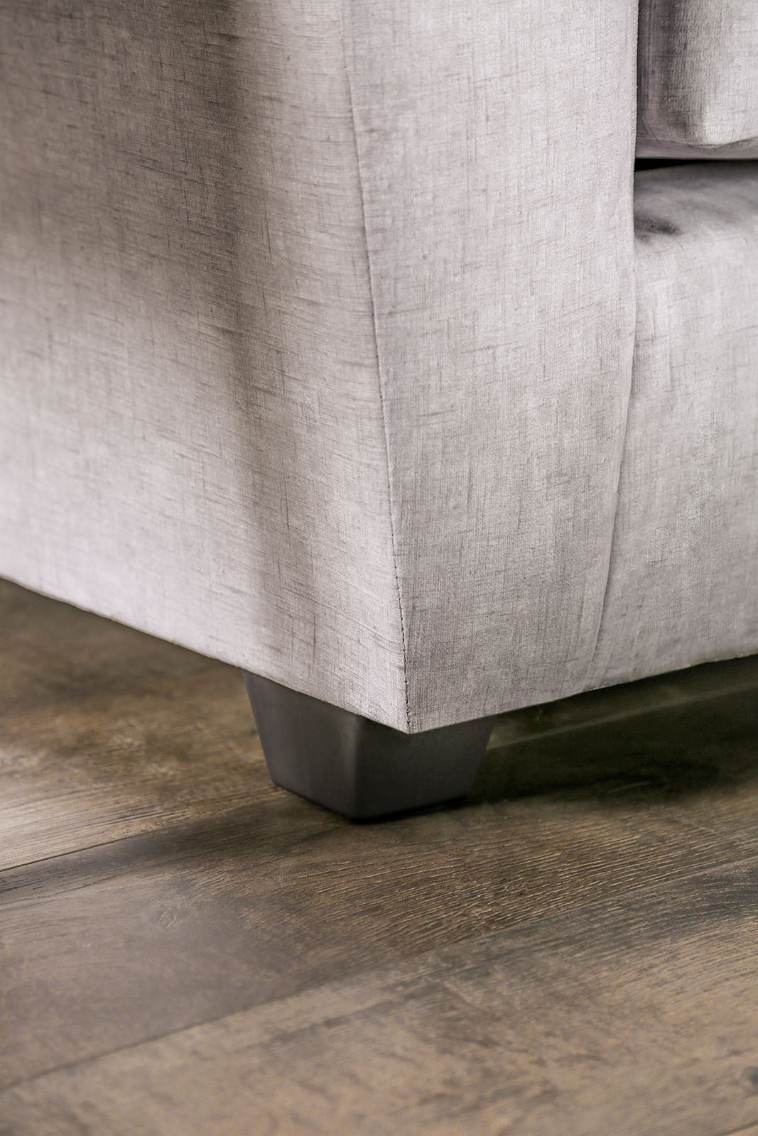 Croydon Light Gray Loveseat - Ornate Home