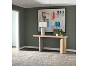 Croydon White Oak Console Table - Ornate Home