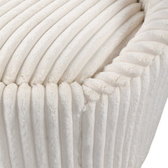 Crue White Swivel Chair - Ornate Home