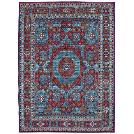 Crumlin Medallion Multi Small Area Rug - Ornate Home