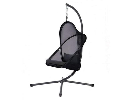 Crush Black Swing Chair - Ornate Home