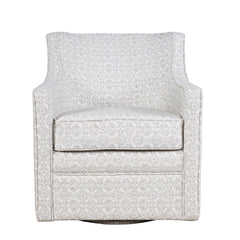Crux Multicolor Swivel Accent Chair - Ornate Home
