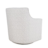 Crux Multicolor Swivel Accent Chair - Ornate Home