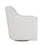 Crux Multicolor Swivel Accent Chair - Ornate Home
